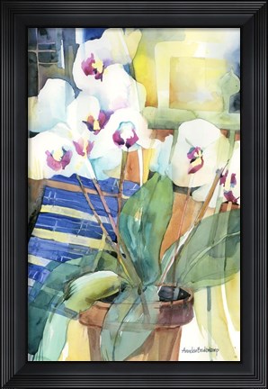 Framed Orchid Offering Print