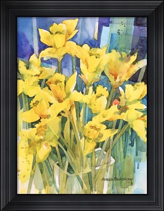 Framed Daffodil Delight Print