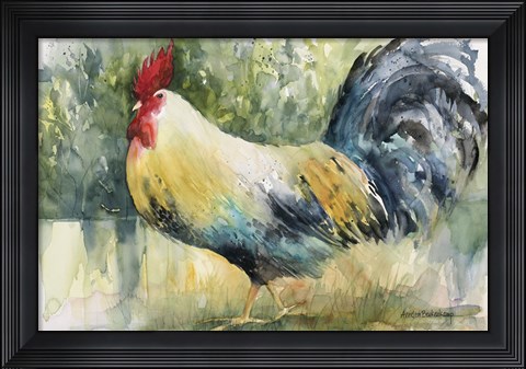 Framed Sly Strutter Print