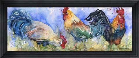 Framed Triple Threat Print