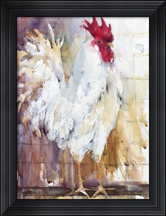 Framed Leghorn Print