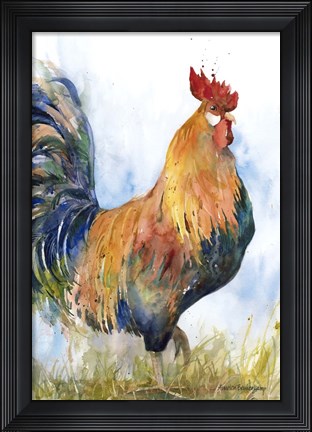 Framed On A Stroll Print