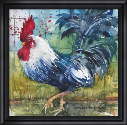 Framed Stepping Out Print