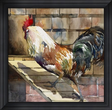 Framed Walking The Plank Print