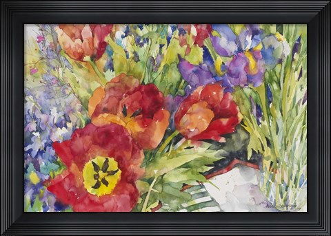 Framed At Their Peak Print
