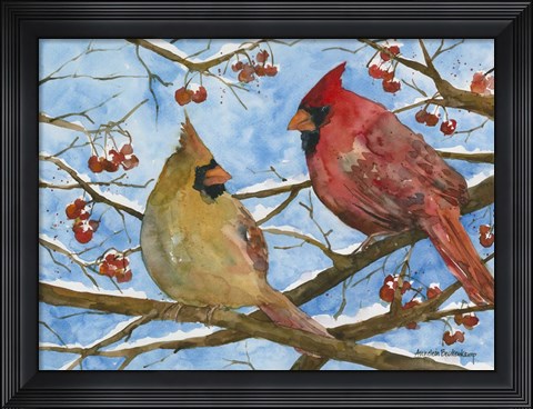 Framed Winter Warmth Print