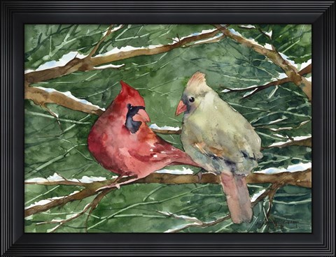 Framed Nestled Together Print