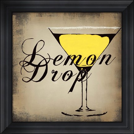 Framed Lemon Drop Print