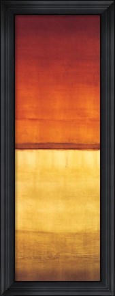 Framed Color Panel III Print