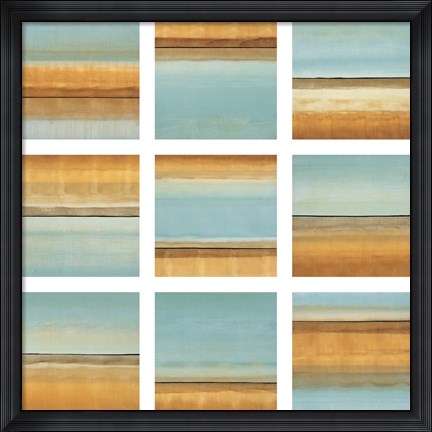 Framed Blue Afternoon Print