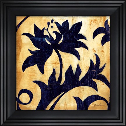 Framed Dual Tonalities II Print