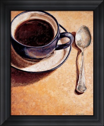 Framed Wait Print