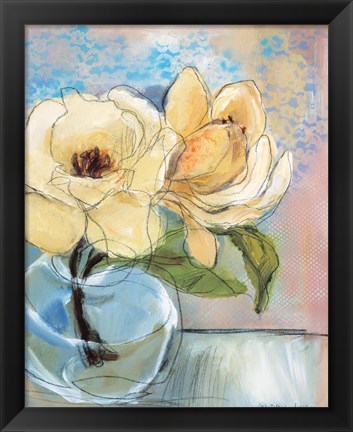 Framed Magnolia Perfection II Print