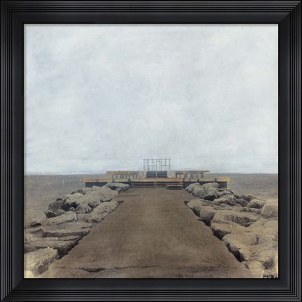 Framed Venice Pier I Print