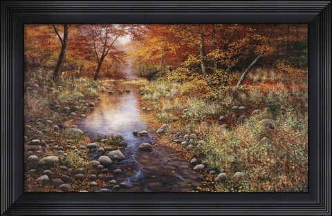Framed Autumn Gold Print
