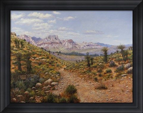 Framed Old Spanish Trail Print