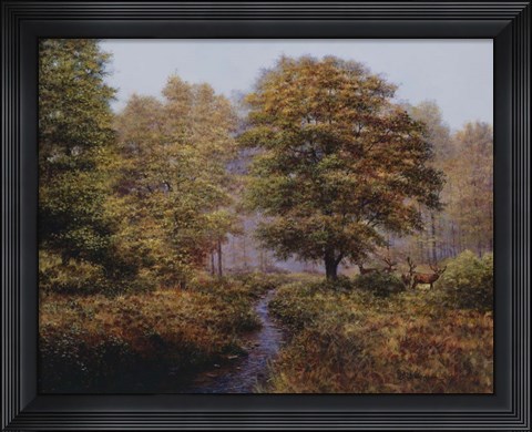 Framed Forest Herd Print