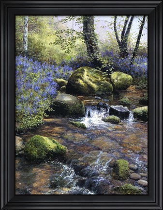 Framed Shallow Brook Print