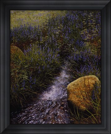 Framed Sparkling Water Print