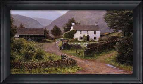 Framed Yew Tree Farm Print