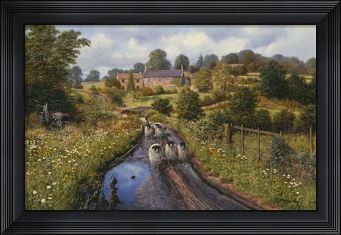 Framed Summer Showers Print