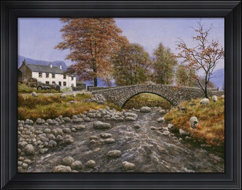 Framed Old Packhorse Bridge Print