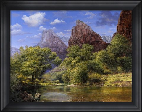 Framed Zion Print