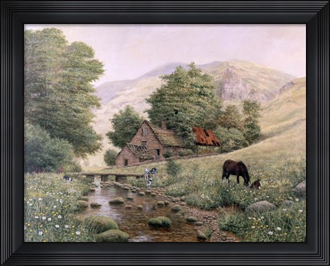 Framed Grazing Print