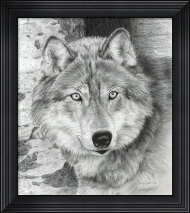 Framed Watchful Eyes Print