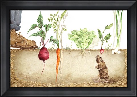 Framed Secret Life Print