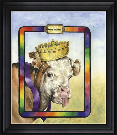 Framed Dairy Queen Print