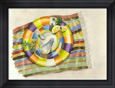 Framed Light Refreshments Print