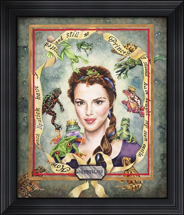 Framed Maybelline Print