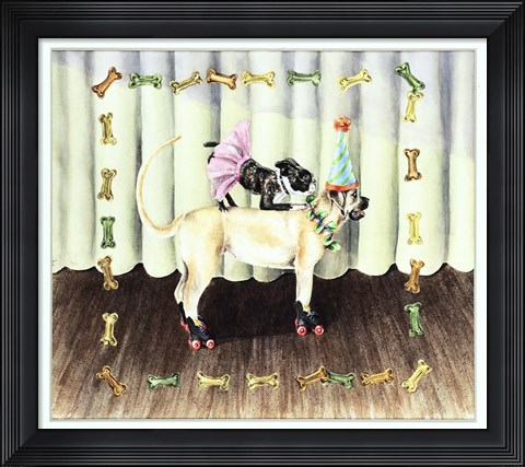 Framed Performers Print