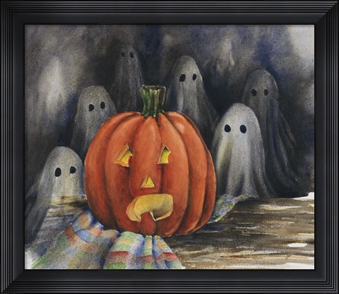 Framed Oooooohh, Ghostly Print