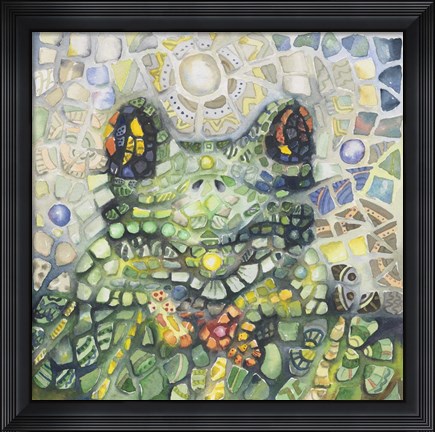 Framed Froggy Print