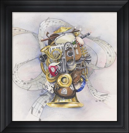 Framed Jazz Portrait Print