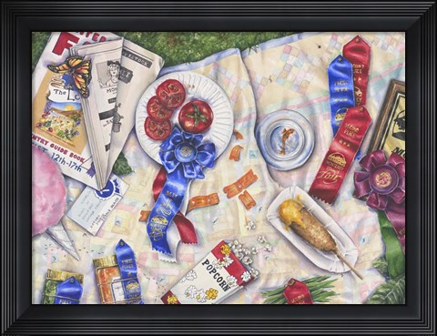 Framed Fair Time Print