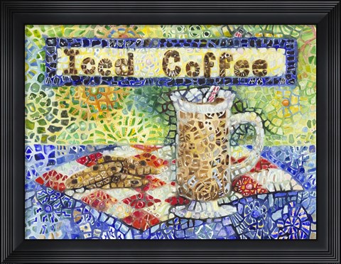Framed Iced Coffee Print