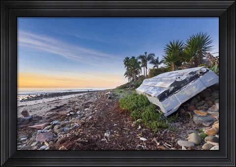 Framed Beached Print