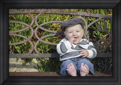 Framed Benched Print