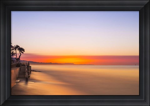 Framed Baltimore Sunrise Print