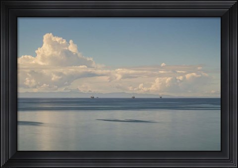 Framed Oil Rig Backdrop Print