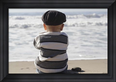 Framed Out to Sea Print