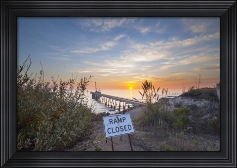 Framed Ramp Closed Print