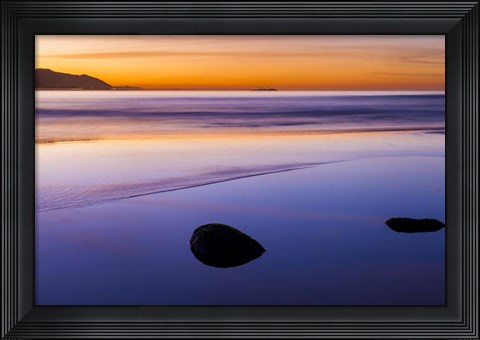 Framed Rincon Reflections Print