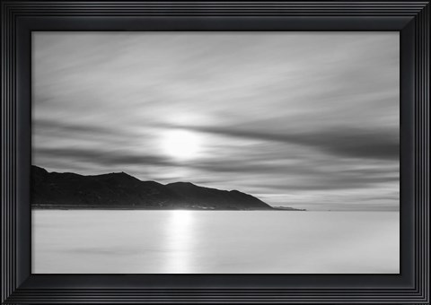 Framed Smooth Sunrise Print