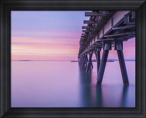 Framed Soothing Sunrise Print