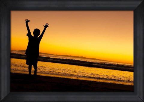 Framed Sunset Joy Print