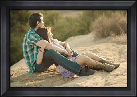 Framed Young Love Print